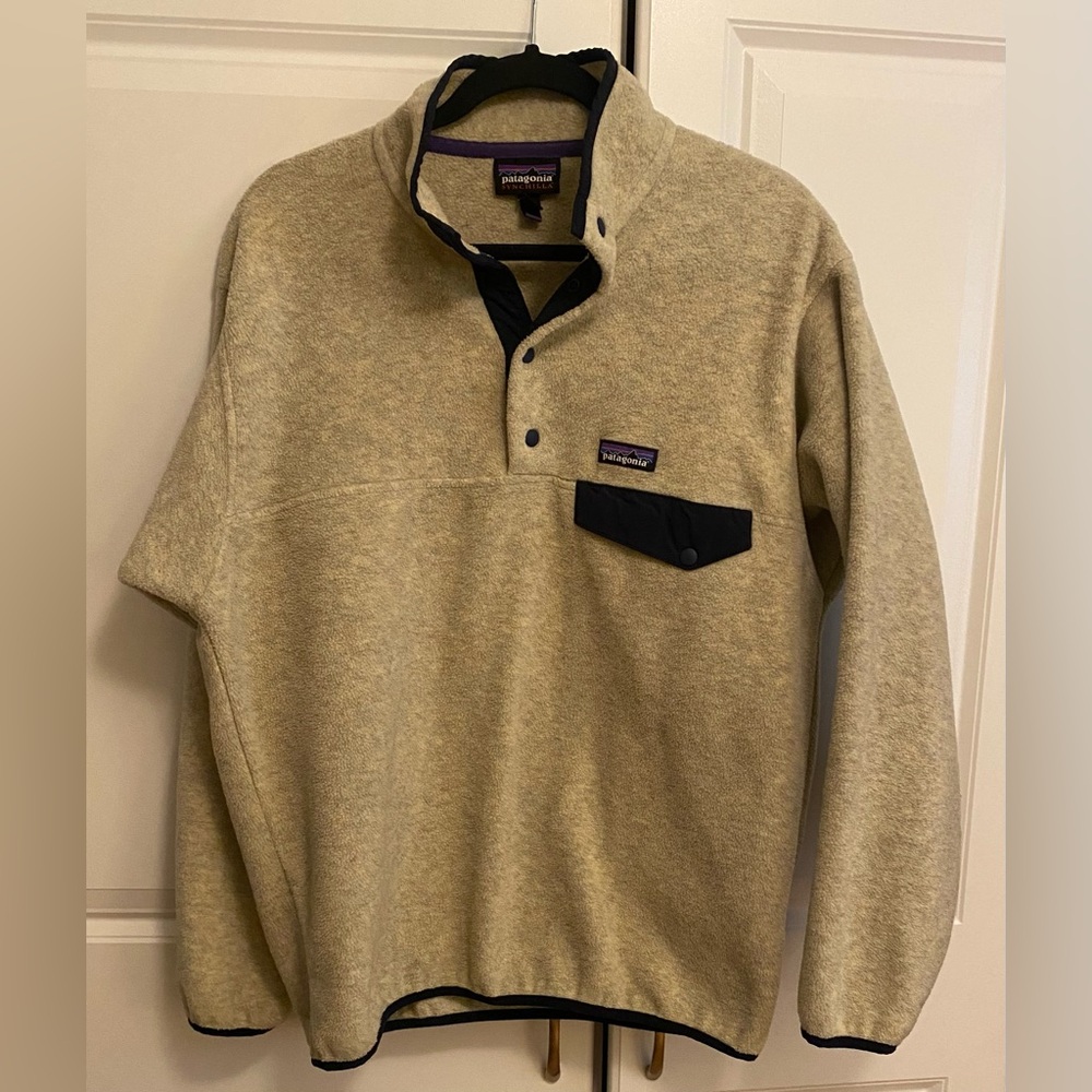 Men’s Patagonia Synchilla Snap-T Fleece Pullover, Size Medium